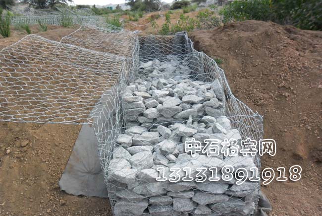護坡格賓石籠