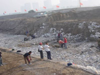 2013年 遼寧丹東鳳城市東湯鎮(zhèn)溝渠整治工程